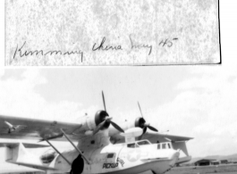 PBY "Pickup Girl" in Kunming, May 1945.