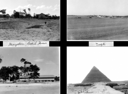 British Guiana, Tripoli, and Egypt during WWII, seen by a B-24 bomber crew as they flew back to the US after the war.