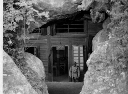 American HQ in a cave in Guilin, Guangxi, China. 