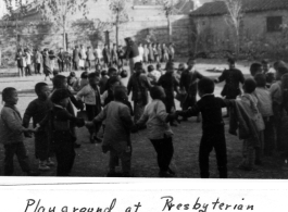 Playground at Presbyterian Church, Nanjing, November 15, 1945.