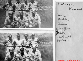 Group photo in Kunming during September 1945.