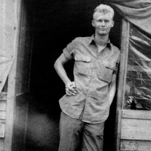 Rex B. Gouger, member of the 76th Fighter Squadron, 23rd Fighter Group, in China in 1944.