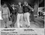 Crew of the C-47 that landed by moonlight on a China road exactly as wide as the undercarriage, and nearly took off the next morning.