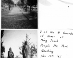 Ming Tombs At Purple Mt. Park, China, November, 1945.