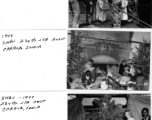 Christmas religious service in Chabua, India, 1944, as well as of recuperating patients at the 234th Station Hospital.  Image from Michael J. O'Brien.