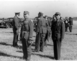 Chinese KMT officers in the CBI during WWII.