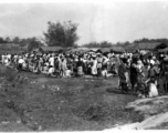 Market day in a village near Misamari, India, during WWII.  Images provided to Ex-CBI Roundup by "P. Noel." 