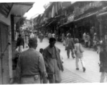 Street in Mussoorie, India, during WWII.  Local images provided to Ex-CBI Roundup by "P. Noel" showing local people and scenes around Mussoorie, India.    In the CBI during WWII.