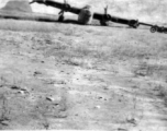 B-24 bomber down on the ground at Liuzhou or Guilin.