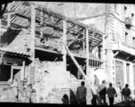 A building construction in SW China during WWII.