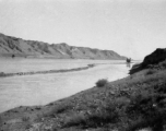 Probably the Yellow River, during WWII. Edward Gable served in northern China.