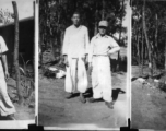 Hostel support staff at the American air base at Yangkai. During WWII.