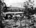 GI explorations of the hostel area at Yangkai air base during WWII: Saw mill.