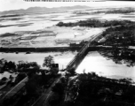 Bombing on Phu Lang Thuong railway bridge over the Thuong River at Bắc Giang City in French Indochina (Vietnam), during WWII. In northern Vietnam, and along a critical rail route used by the Japanese.  Coordinates:  21°16'32.69"N 106°11'9.28"E