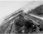 Bombing on Phu Lang Thuong railway bridge over the Thuong River at Bắc Giang City in French Indochina (Vietnam), during WWII. In northern Vietnam, and along a critical rail route used by the Japanese.  Coordinates:  21°16'32.69"N 106°11'9.28"E