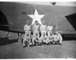 Unknown B-24 bomber crew in the CBI during WWII.