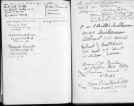 The wartime notebook of S/Sgt. Tom L. Grady. In his notebook, as a talented and curious young artist while in the CBI, he recorded scenes and vignettes that he saw in his life. He also recorded names and contact info for the people he met.  List of acquaintances.