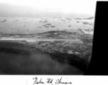 Naha Field, Okinawa.  Although Lt. Mazer was initially released from active duty on January 12, 1947. However he apparently was posted to Asia or had military trips to Asia between the end of the war and his release (or before April 1, 1948), visiting the Philippines, Okinawa, and various American-held islands on his route over the Pacific.