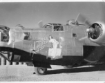 B-24L "Chuck's Chicken Coop," #44-41451, in the CBI during WWII. "B-24s in my squadron."