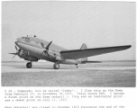 Aircraft flown by Richard D. Harris during WWII--C-46 Commando.