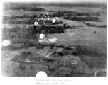 Dropping parachuted incendiaries at Chiang Mai, Thailand, air base.  22nd Bombardment Squadron.