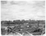 The busy floating bridge at Liuzhou. Looking generally north.