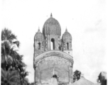 Attractive temple in India, during WWII.