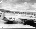 24th Mapping Squadron F-7A, #441968, in China, likely at Chanyi (Zhanyi).