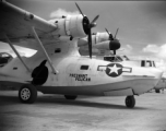 A PBY named 'Pregnant Pelican' in the CBI.