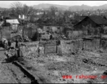 Allied destruction at Guilin before the Japanese advance in the fall of 1944.
