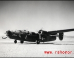 B-24 "China Clipper" taking off in Guangxi, China, during WWII.