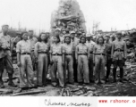 Chinese nurses, probably in battle-wrecked Tengchong, Yunnan province, China, during WWII.