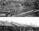 Battle-wrecked Tengchong, China, during WWII.