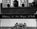 Scenes around New Delhi in WWII.