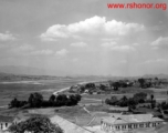 An airbase, most likely the Laohuangping base (老黄平) in Guizhou province, during WWII.