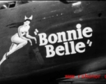 The B-24 bomber "Bonnie Belle".  From the collection of Robert H. Zolbe.