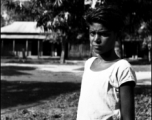 A young man in India during WWII.    From the collection of David Firman, 61st Air Service Group.