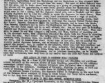 The WASC Bulletin sheet for Kunming, China dated May 17, 1943. (WASC is War Area Service Corps.)