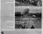 Newspaper clippings saved while overseas by Kenneth Williams.