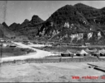 GI tents at Liuzhou during WWII.