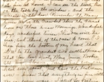 First page of a letter from Ernest W. Garner who was lost on a flight in China during 1945.