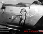 The B-24 "Poco Moco," serial #44-49451, in the CBI during WWII.