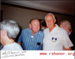 Former GI with former Lt. General Tom Rienzi in Honolulu many years after the war.