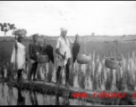 Rural people in India during WWII.   Photo from P. Noel.