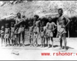 Local men and children in Misimari, India, during WWII.  Local images provided to Ex-CBI Roundup by "P. Noel" showing local people and scenes around Misamari, India.    In the CBI during WWII.