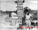 Confusing military signs in Mandalay, during WWII.