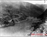 Bridge over Salween River during WWII.