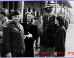 Western VIPs and Chinese dignitaries. In the CBI during WWII.