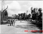 American aircraft parked in the CBI during WWII.