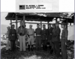 Gens. Davidson and Sultan with Chinese generals in Burma. January 28, 1945. 10th Air Force.   From Anthony J. Prombo.